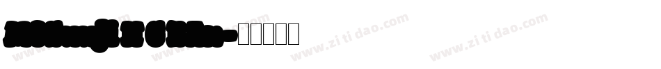 MOSuuji H C BAn字体转换